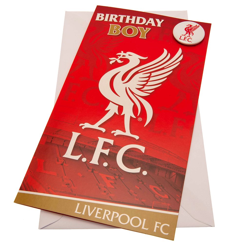 Carte de vœux Liverpool FC Boy